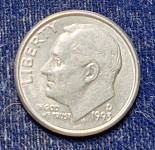 5 CENT--DIME 1993 D ,ZDA