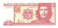 BANKOVEC 3 pesos  2004  Kuba