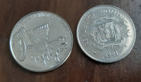 Dominicana 25 centavos 1991