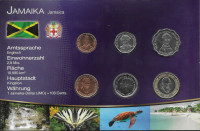 JAMAJKA / Jamaica,  set kovancev UNC