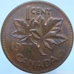 LaZooRo: Kanada 1 Cent 1977 UNC