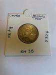 Kanada 25 Cents 1937  srebrnik