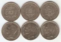 KOVANEC  1 bolivar  1967,77,86  Venezuela