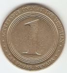 KOVANEC  1 igralni žeton  LAS VEGAS  NEVADA