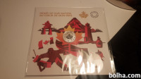 Kovanec-$3 fine silver coin- heart of our nation(Canada)