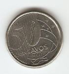 KOVANEC  50 centavos  2007  Brazilija