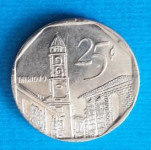 KUBA 25 centavos 2006