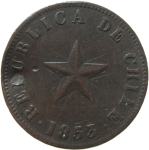 LaZooRo: Čile 1 Centavo 1853 F