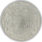 LaZooRo: Kanada 1/2 Dollar 50 Cents 1939 VF - Srebro