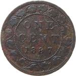 LaZooRo: Kanada 1 Cent 1887 F