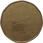 LaZooRo: Kanada 1 Dollar 1990 UNC
