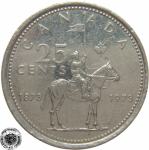 LaZooRo: Kanada 25 Cents 1973 VF/XF
