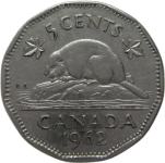 LaZooRo: Kanada 5 Cents 1962 PL