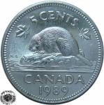 LaZooRo: Kanada 5 Cents 1989 XF a
