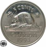 LaZooRo: Kanada 5 Cents 1993 XF