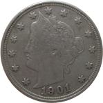 LaZooRo: Združene Države Amerike 5 Cents 1901 XF