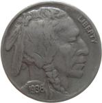 LaZooRo: Združene Države Amerike 5 Cents 1936 XF