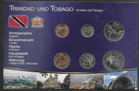 TRINIDAD in TOBAGO set kovancev UNC