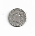 US half dollar 1963  srebro