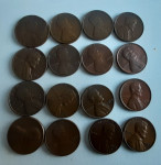 USA 1 cent 35 različnih kovancev