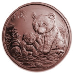 ZDA Panda bakreni kovanec 1 oz (trezor)
