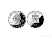 ZDA - Quarter Dollar 2008 - New Mexico - State Quarter - UNC