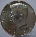 LaZooRo: ZDA Združene Države Amerike 1/2 Dollar 1967 UNC 3 - Srebro