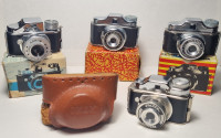 4x miniaturni fotoaparat iz okoli 1950 leta