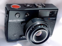 Agfa Selectronic Sensor 45mm objektiv, črna, delujoča