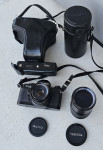 Analogni fotoaparat  FX-D QUARTZ Yashica  Z dvema objektivoma  -Yashic