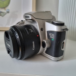 Canon EOS 500N 35mm AF SLR + Canon EF 50mm f/1.8 leča