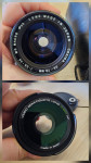 COSINA analogni objektiv + fisheye & macro nastavki