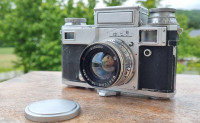 KIEV III , objektiv Jupiter-8 50mm f/2