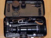 M42 Photosniper Zenit TAIR 300mm teleobjektiv, Set, Komplet