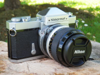 Nikon Nikkormat FtN + Micro-Nikkor-P 55mm f/3.5