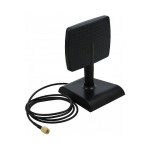 Delock WLAN WiFi 6 antena RP-SMA konektor 4 - 6 dBi smerna z magnetnim