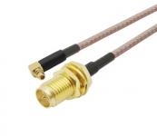 SMA to MMCX RF Cable RP-SMA Female to MMCX Male Wire