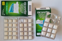 Nicorette, žvečilni, 29 kosov 4 mg in 10 kosov 2 mg