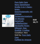 Parni aparat za obraz Pure Daily Care Nano Facial Steamer