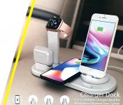 3v1 Polnilna Postaja Apple Iphone / AirPods / Watch - Andowl Q-L023