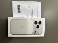 Apple 17 pro  1Tb silver