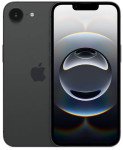 APPLE iPhone 16e 8GB/128GB, Black, Rabljen, BH:100%, Ohranjen 10/10