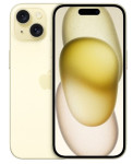 APPLE pametni telefon iPhone 15 6GB/128GB, Yellow