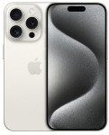 APPLE pametni telefon iPhone 15 Pro 8GB/256GB, White Titanium, Rabljen