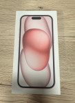 iPhone 15 128 GB pink, NOV, ZAPAKIRAN