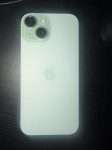 iPhone 15, 128 GB, Zelen