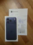 iPhone 17 Pro Max 256Gb (Blue) NOVO