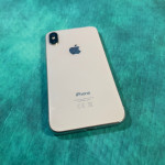 iPhone X 64GB Silver *bh: 100%*