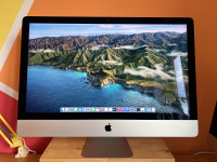 Apple iMac 27” late 2015 4GHz Intel I7, 32 GB RAM, 512GB SSD