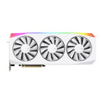 RX 9070 XT 16GB XFX Mercury Gaming RGB OC GDDR6 3 ventilatorji bela